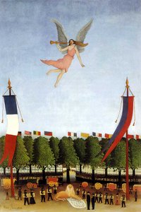 Liberty Inviting Artists by Henri Rousseau